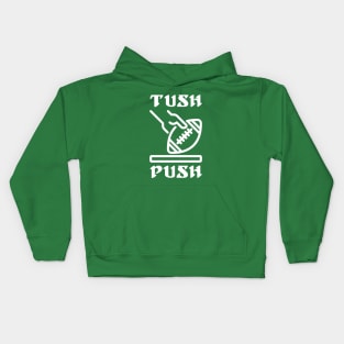 Eagles Tush Push Fourth Down Kids Hoodie